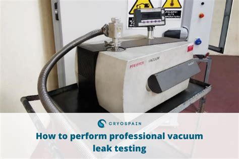 vacuum bottle test|how to check vacuum leakage.